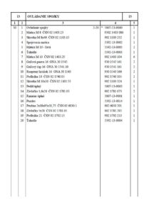 Tiahlo spojky - komplet - čapy+panvy+spoj.matice+ťahadlá / 5007-13-9000-1