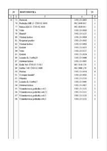 Vymedzovacia podložka s=0,22 / 5592-23-1112